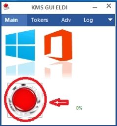 Nhấn nút đỏ để active MS project 2010