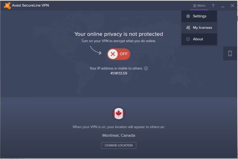 Bước 1 - Hướng dẫn sử dụng key Avast Secureline VPN 2022